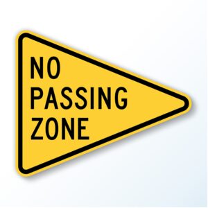 no-passing-zone-sign
