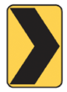 yellow-diamond-shaped-sign-black-arrow